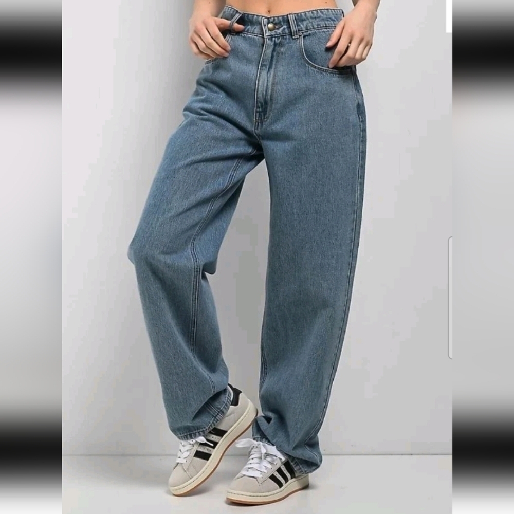 Empyre Womens Tori Billie Wash Skate Relaxed Fit Jean XS